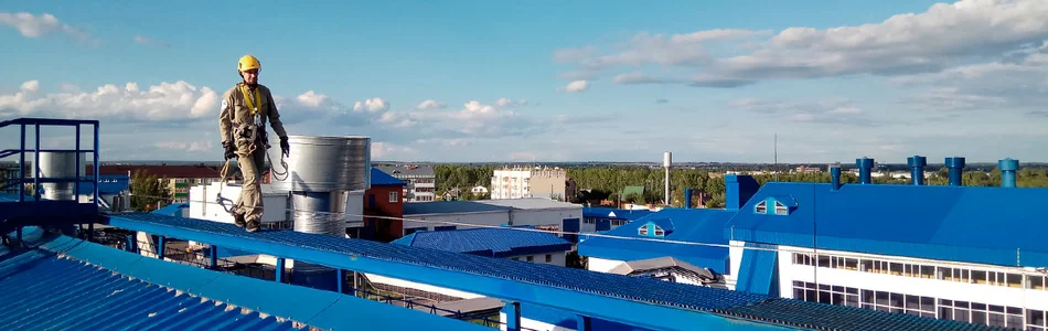 анкерная линия на крыше
