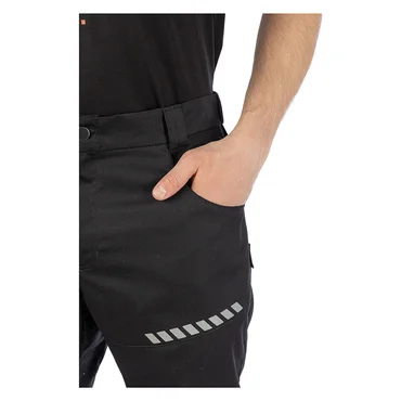 Летние брюки Brodeks KS 334, черный Летние брюки Brodeks KS 334, черный