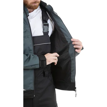 Летняя куртка Brodeks KS 202, хвойный/черный