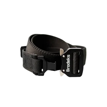 Ремень Brodeks KM102+ стрейч, черный