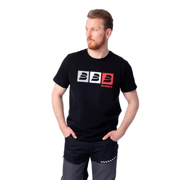 Футболка Brodeks KS705, черный