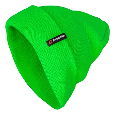 Шапка Brodeks Light Longer HV зеленый Шапка Brodeks Light Longer HV зеленый