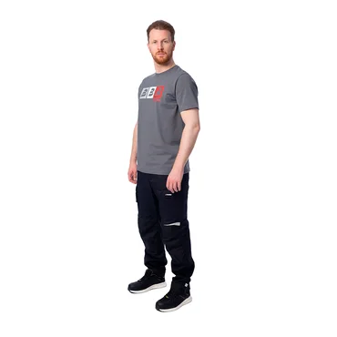Футболка Brodeks KS705, серый