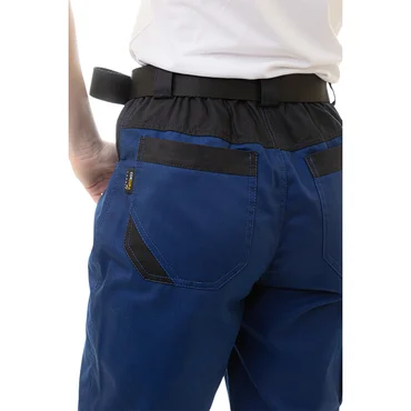 Женские летние брюки Brodeks KS 328, синий/черный