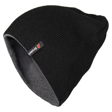 Шапка Brodeks Light Bicolor черный/серый Шапка Brodeks Light Bicolor черный/серый