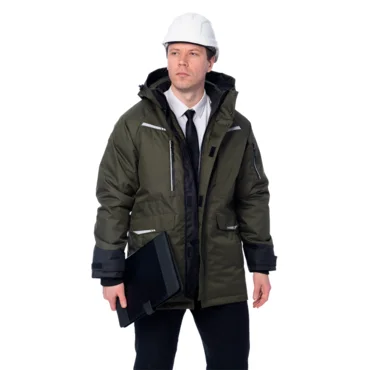 Зимняя куртка-парка Brodeks KW 215, хаки Зимняя куртка-парка Brodeks KW 215, хаки