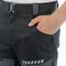 Летние брюки Brodeks KS 334, серый/черный