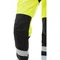 Женские летние сигнальные брюки Brodeks KS 319, желтый/черный